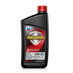 Моторное масло CHEVRON Havoline Motor Oil SAE 5W-20, 0,946л